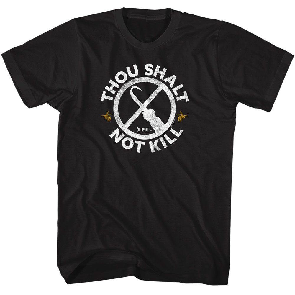 Wholesale Candyman Thou Shalt Not Kill Black Adult T-Shirt