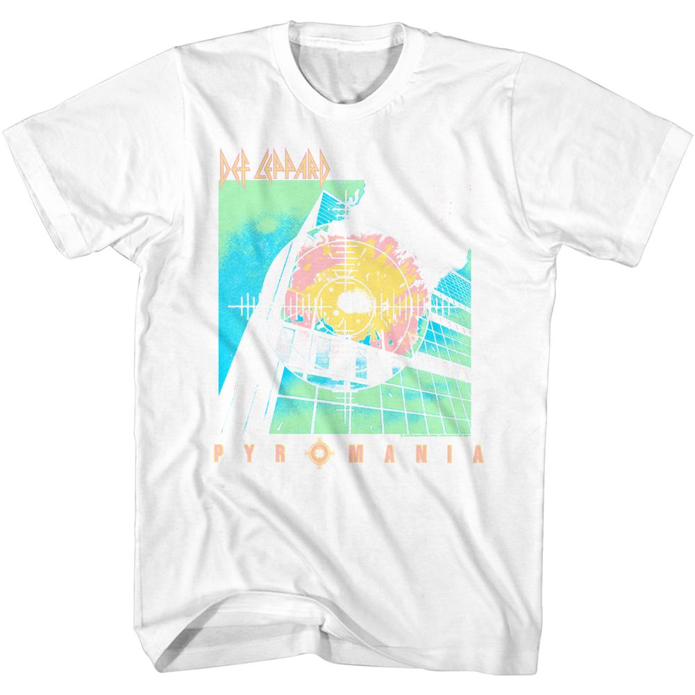 Wholesale Def Leppard Bright Color Pyro T-Shirt