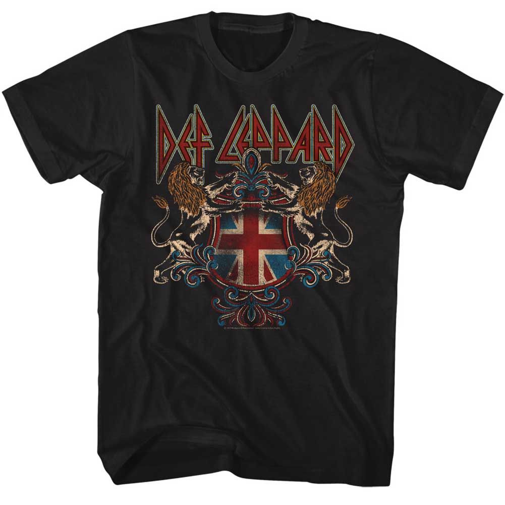 Wholesale Def Leppard Crest T-Shirt