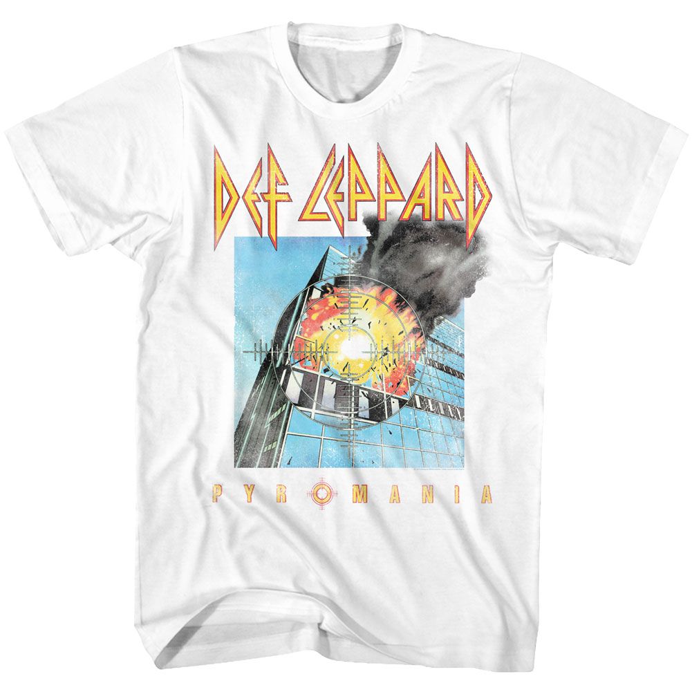 Wholesale Def Leppard Faded Pyromania T-Shirt