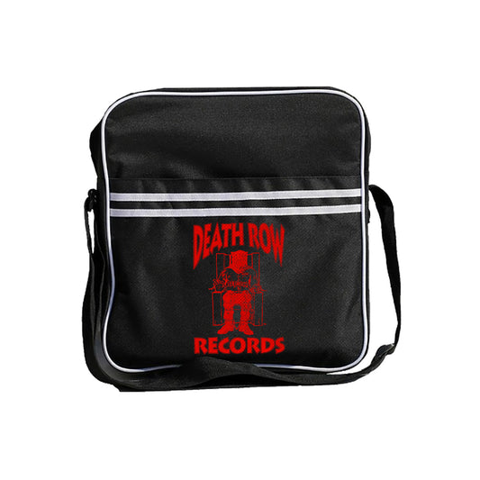 Wholesale Rocksax Death Row Records Zip Top Messenger Record Bag - Death Row Records