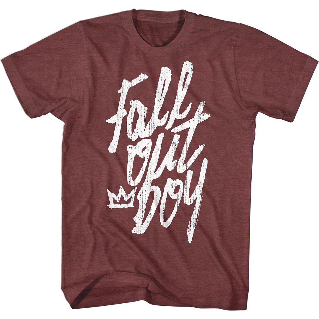 Wholesale Fall Out Boy Logo Handwritten T-Shirt