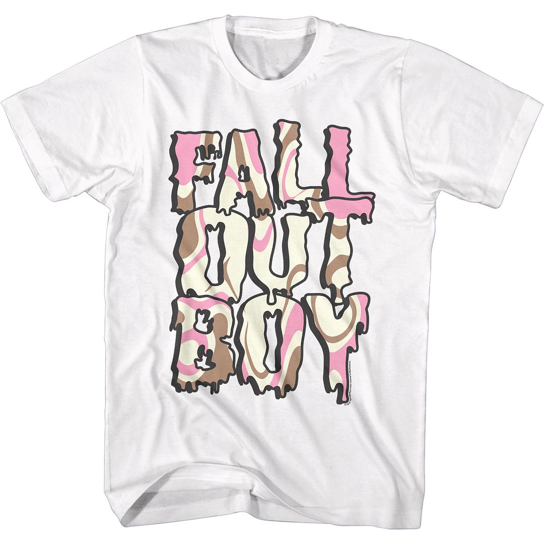 Wholesale Fall Out Boy Neapolitan Logo T-Shirt