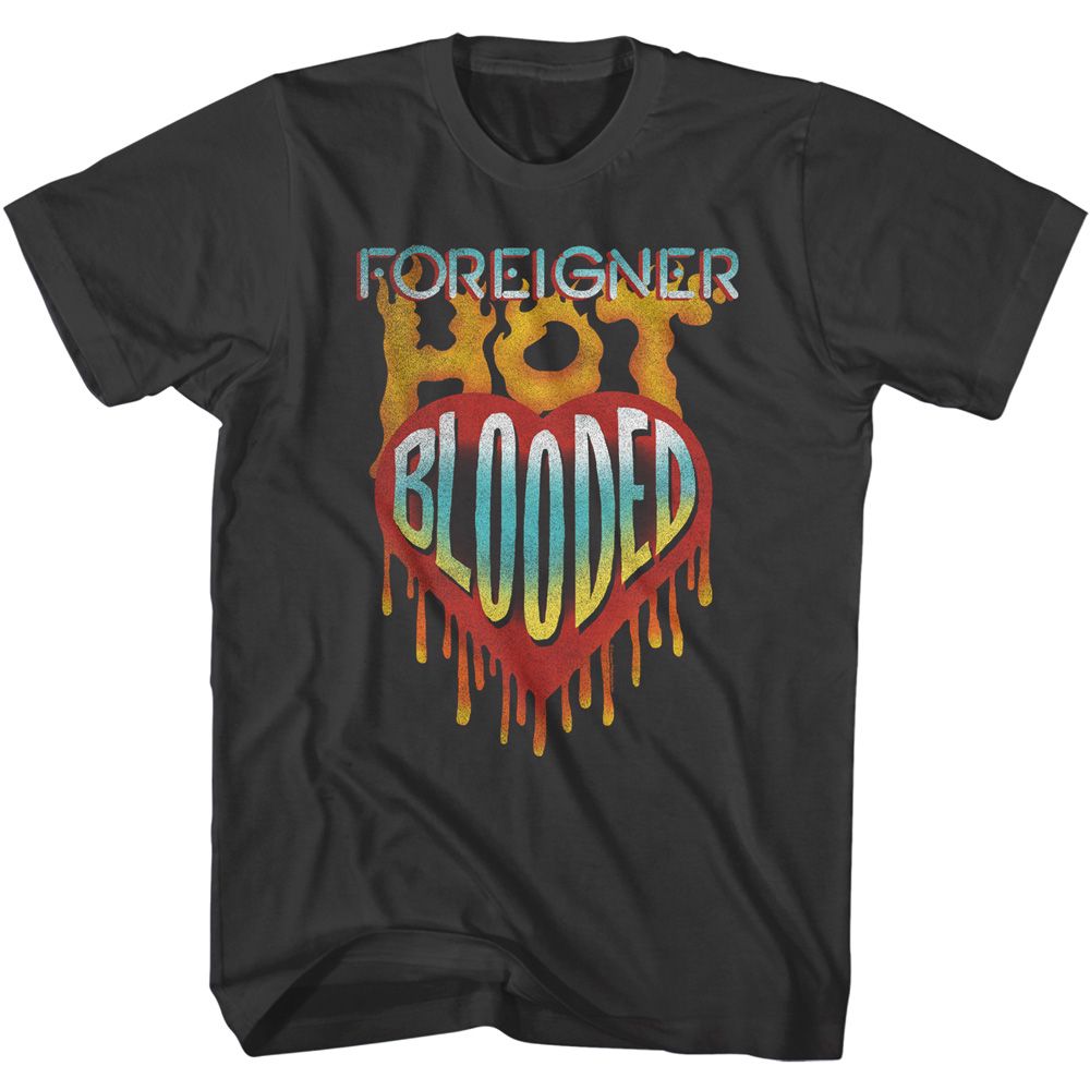 Wholesale Foreigner Hot Blooded T-Shirt