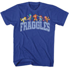 Wholesale Fraggle Rock Collegiate W Characters Royal T-Shirt