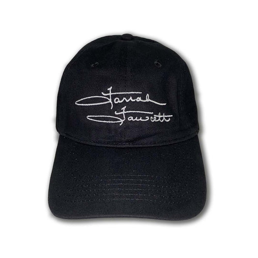 Farrah Signature Embroidered Black Baseball Hat