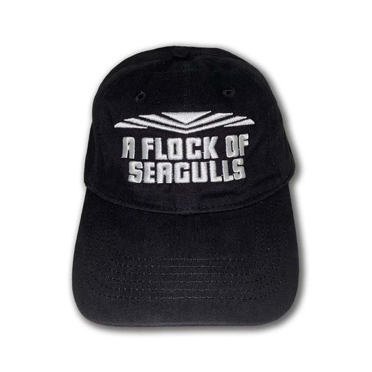 A Flock Of Seagulls Logo Embroidered Baseball Hat