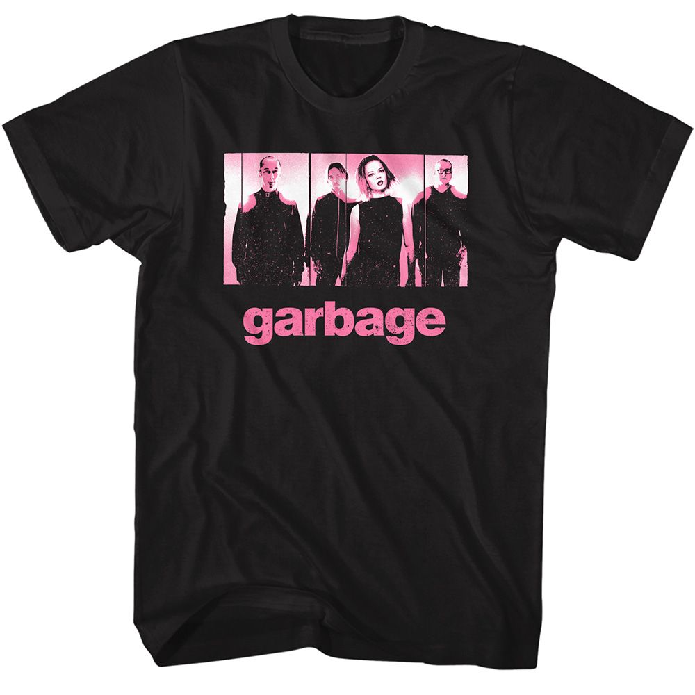 Wholesale Garbage Pink Offset T-Shirt