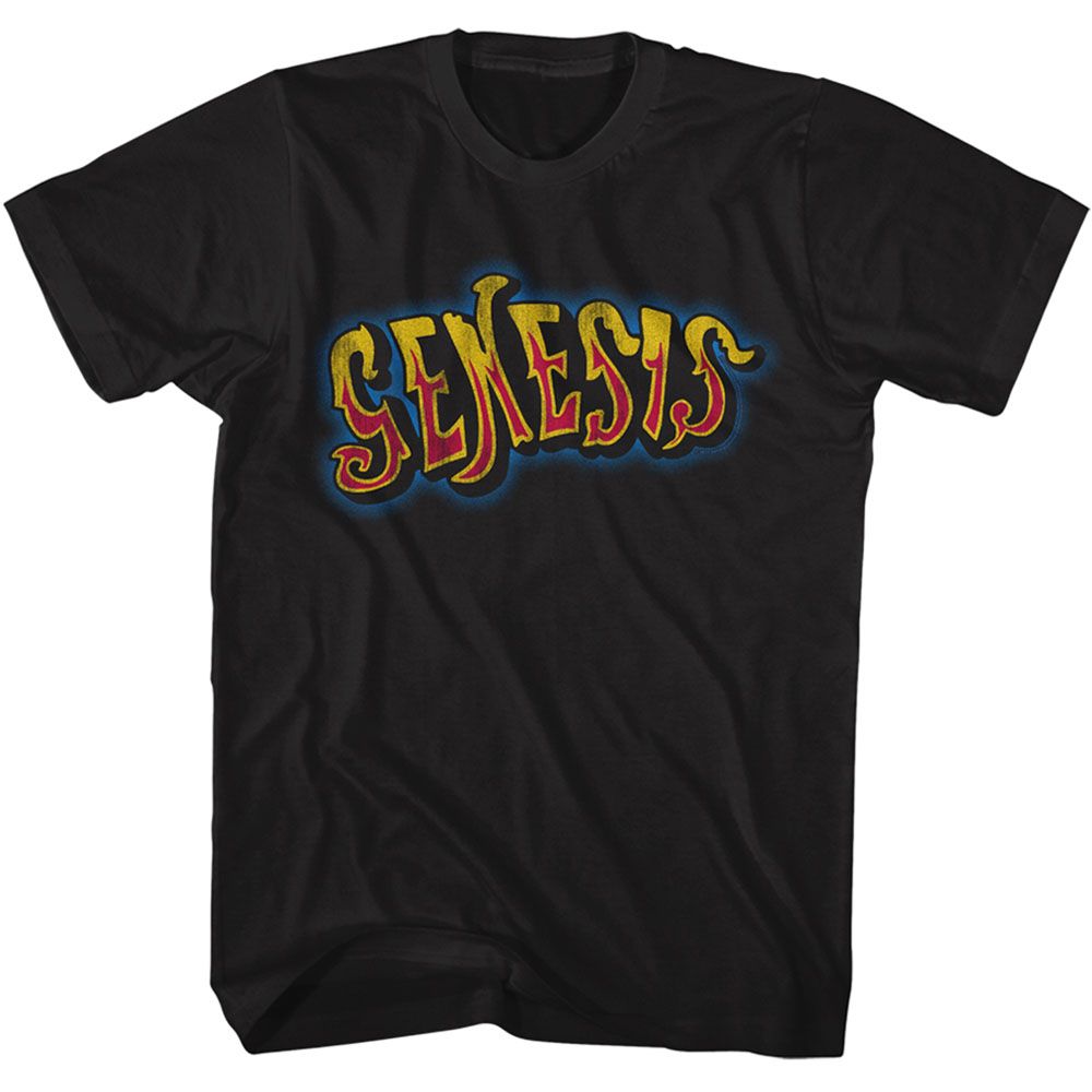 Wholesale Genesis Retro Color Logo T-Shirt