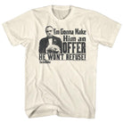 Wholesale Godfather an Offer Solid Natural Adult T-Shirt