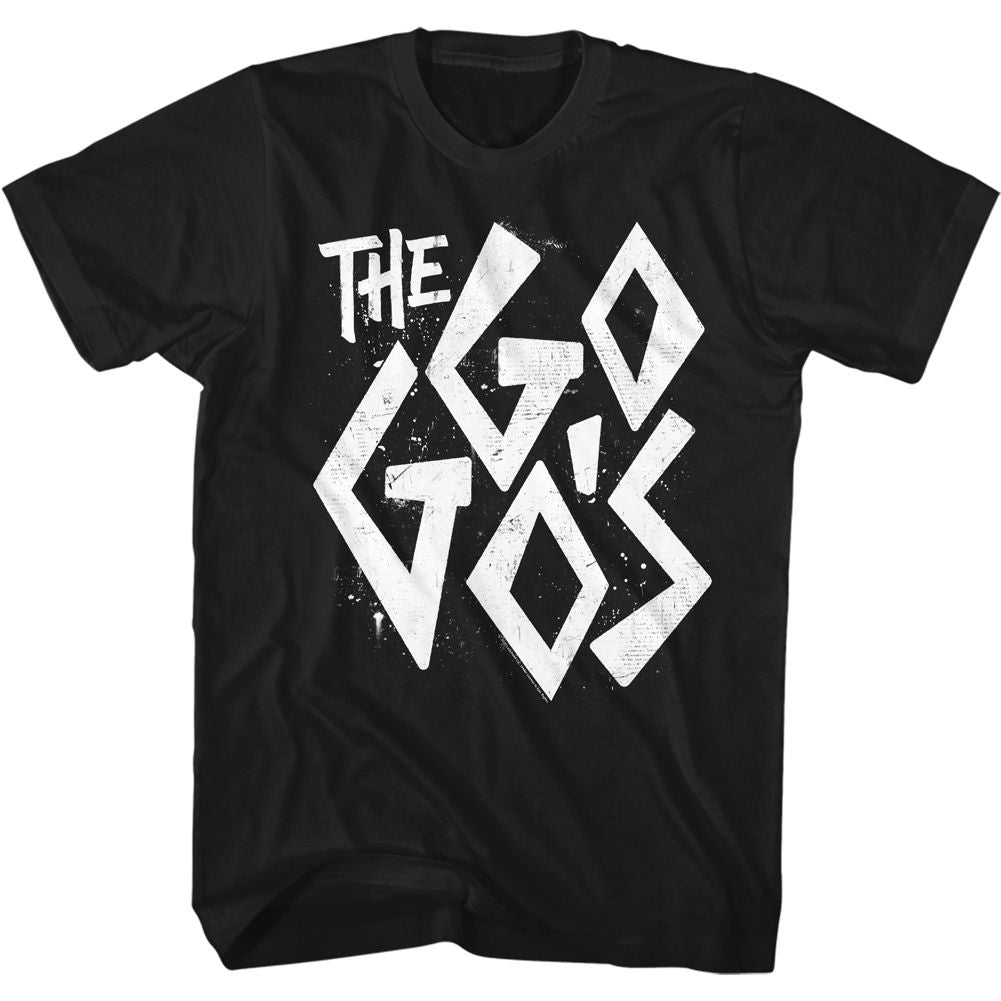 Wholesale The Go-Go's Distress Logo T-Shirt