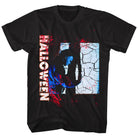 Wholesale Halloween Closet Doors Black Adult T-Shirt