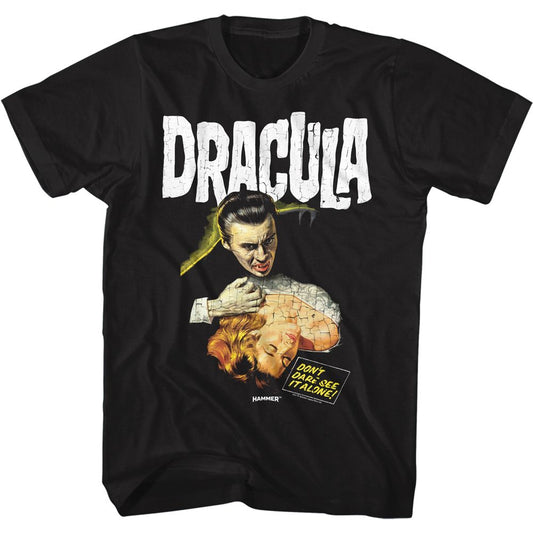 Wholesale Horror Movies Dracula and Lady Black Adult T-Shirt
