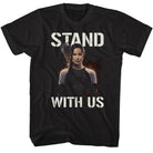 Wholesale Hunger Games Movie Stand with Us Katniss Black Adult T-Shirt