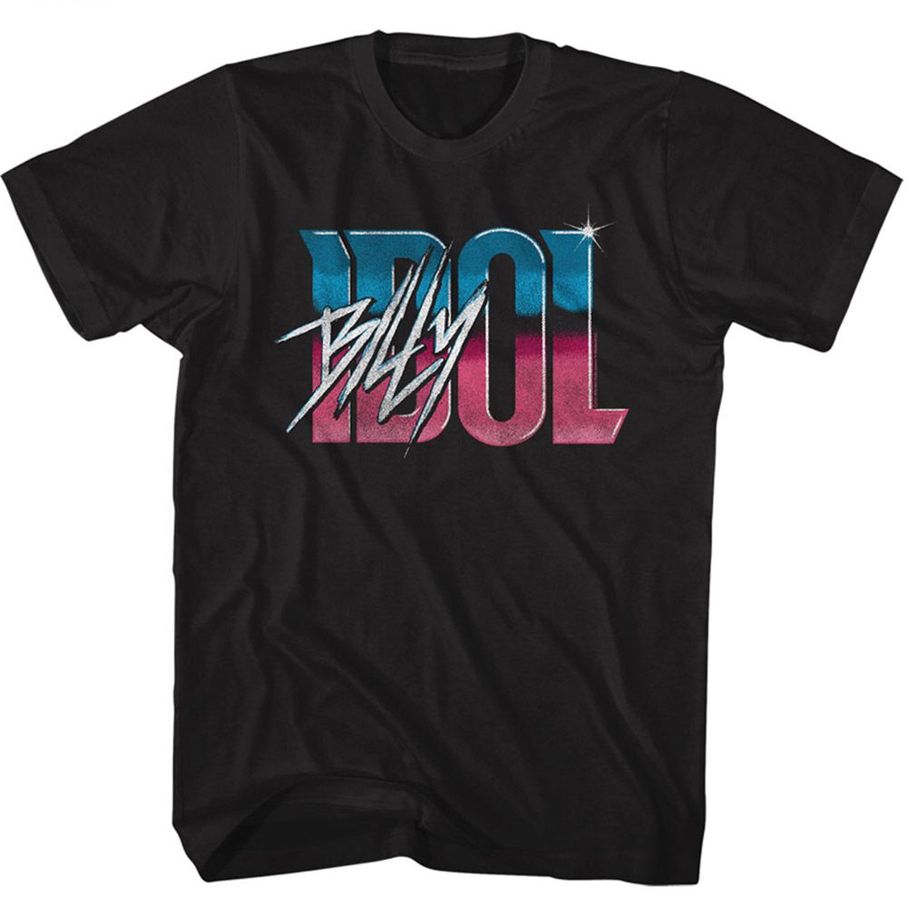 Wholesale Billy Idol Idol Name Gradient T-Shirt