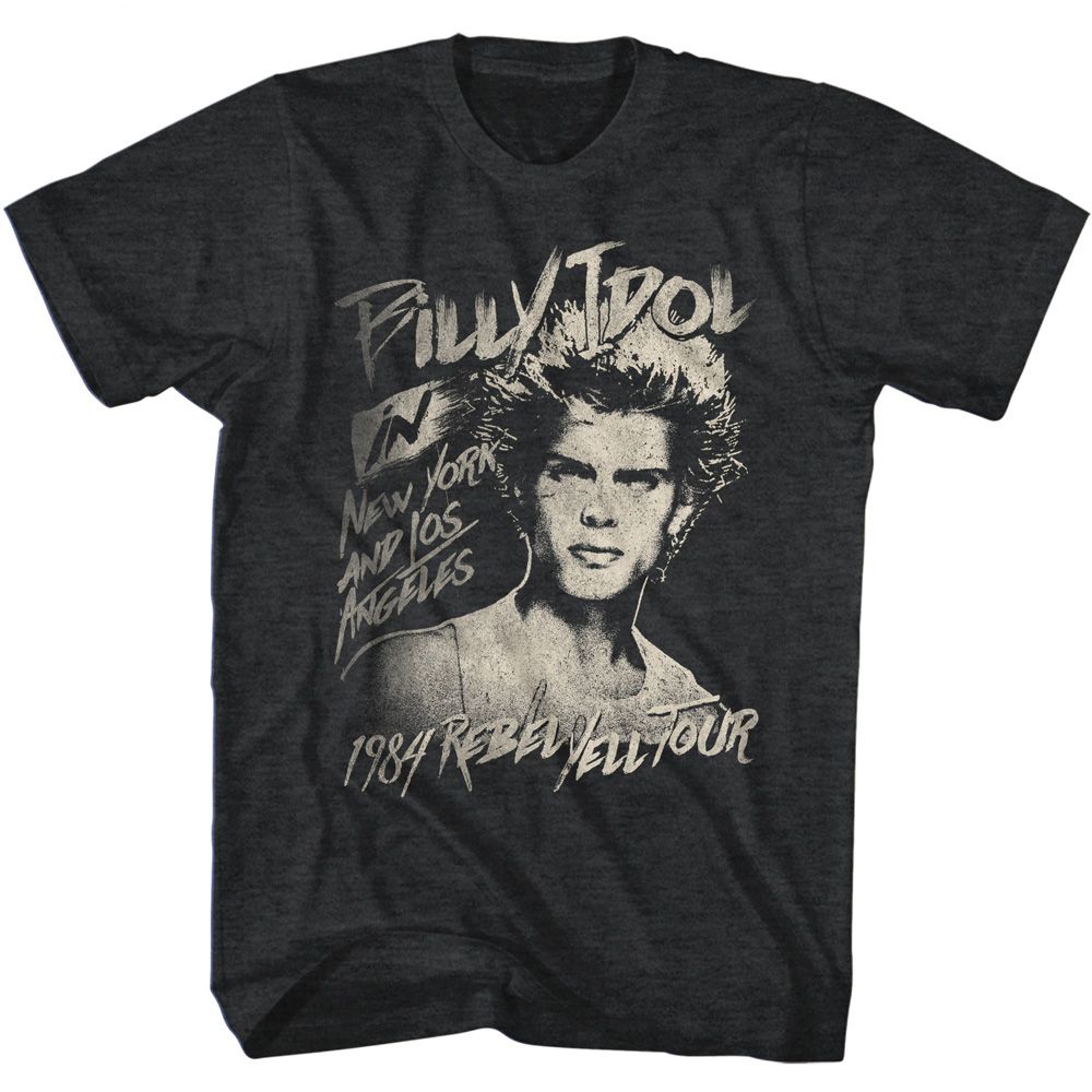 Wholesale Billy Idol 84 Rebel Yell Tour T-Shirt