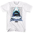 Wholesale JAWS Movie Jawsome Repeat White Adult T-Shirt