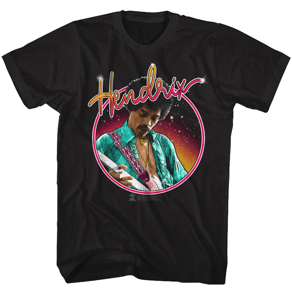 Wholesale Jimi Hendrix Neon T-Shirt