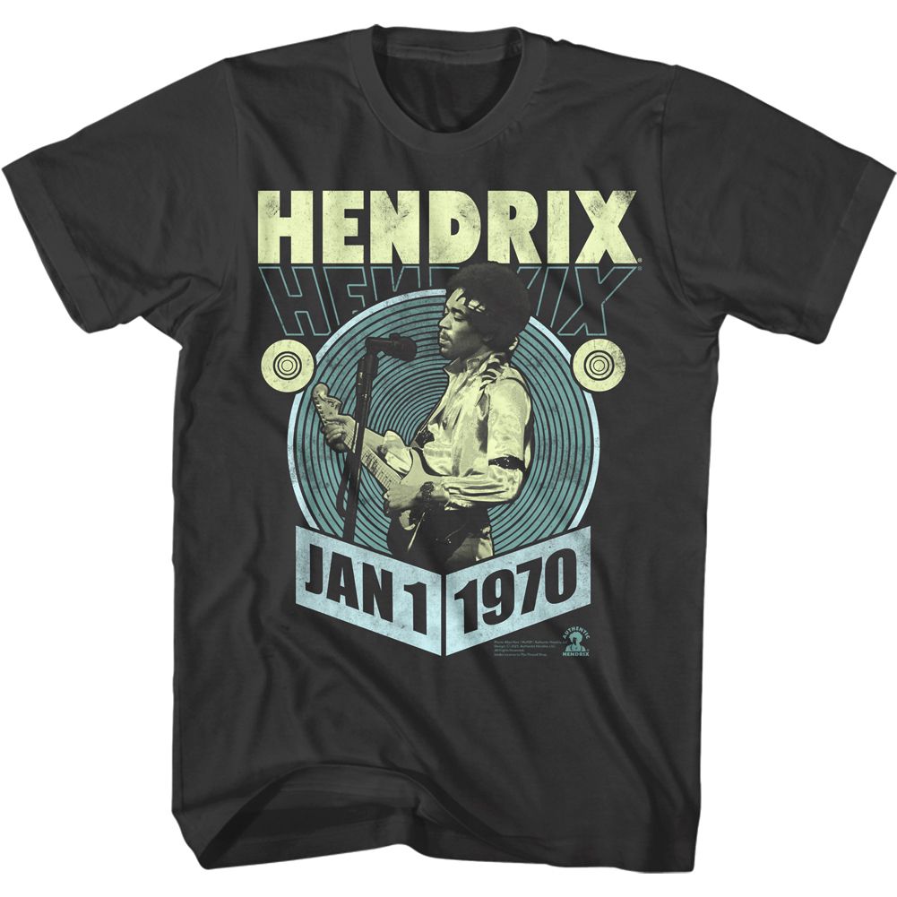 Wholesale Jimi Hendrix January 1970 T-Shirt