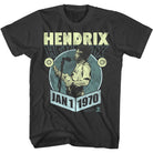 Wholesale Jimi Hendrix January 1970 T-Shirt