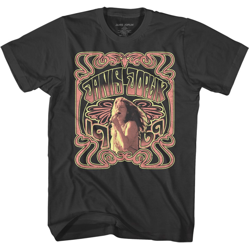 Wholesale Janis Joplin Nouveau Style T-Shirt