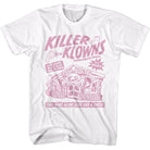 Wholesale Killer Klowns Klown Flyer White Adult T-Shirt