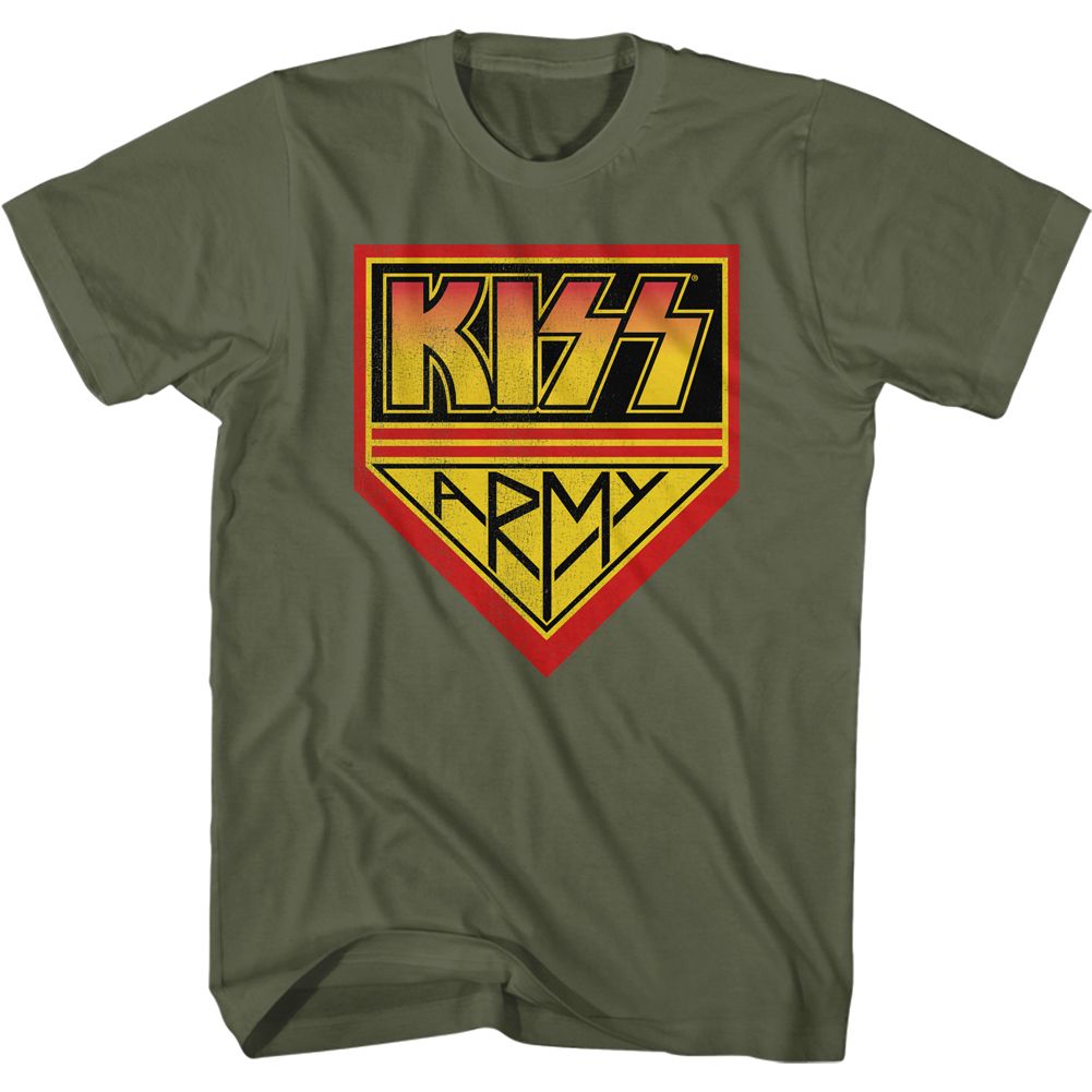 Wholesale KISS Army Military T-Shirt