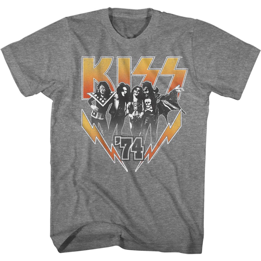 Wholesale KISS 1974 T-Shirt