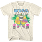 Wholesale KISS Hot in the Shade 1990 Tour Premium Fashion Comfort Colors Band T-Shirt