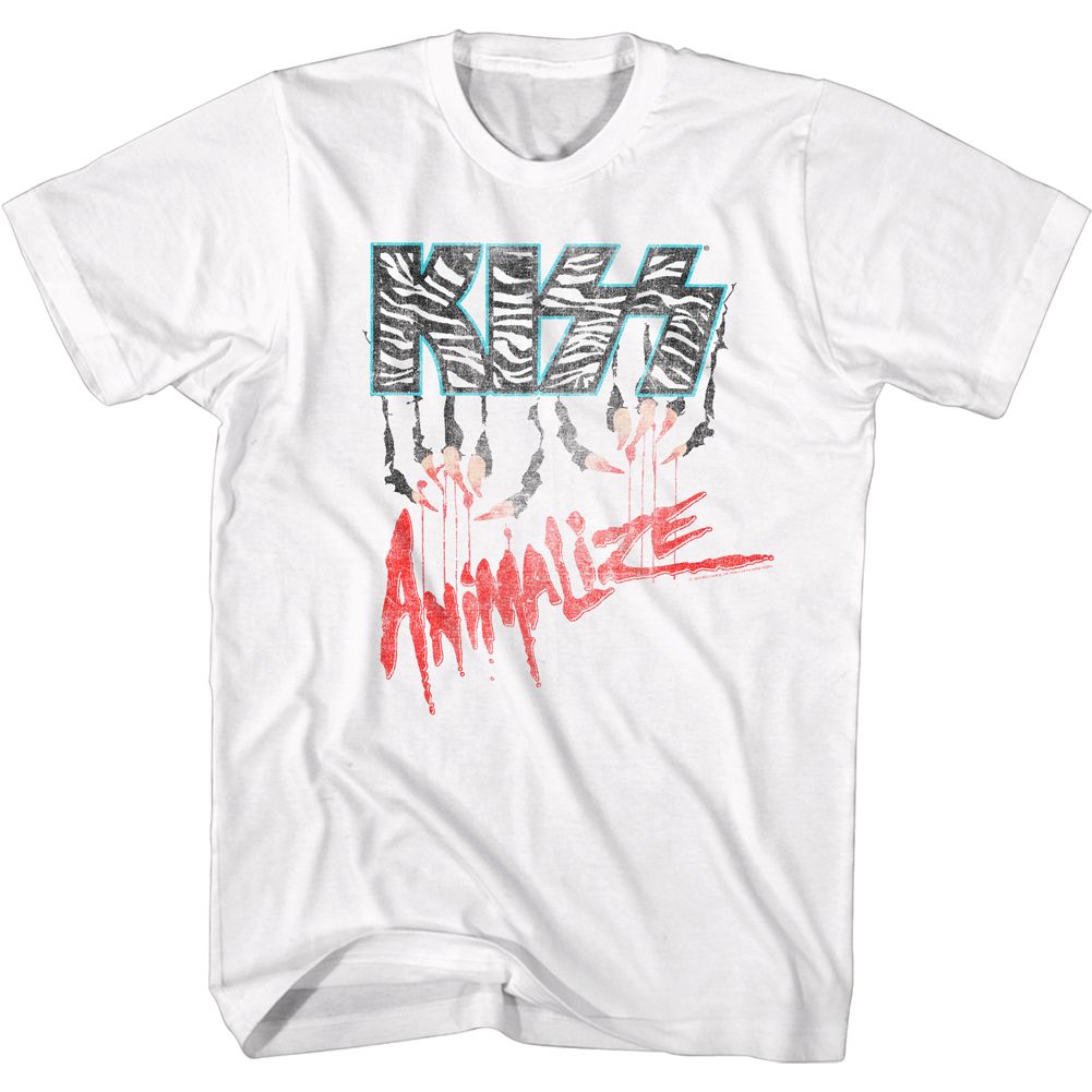 Wholesale KISS Animalize Logo T-Shirt