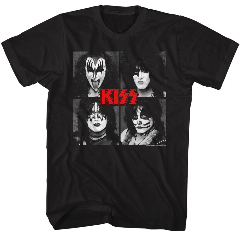 Wholesale KISS Four Squares T-Shirt