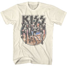 Wholesale KISS Space Circle with Skeleton Band T-Shirt