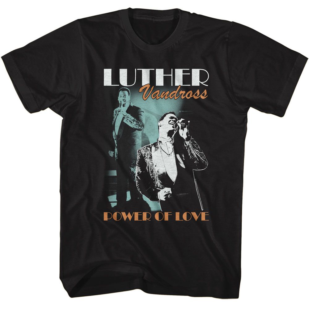 Wholesale Luther Vandross Singing on Stage T-Shirt