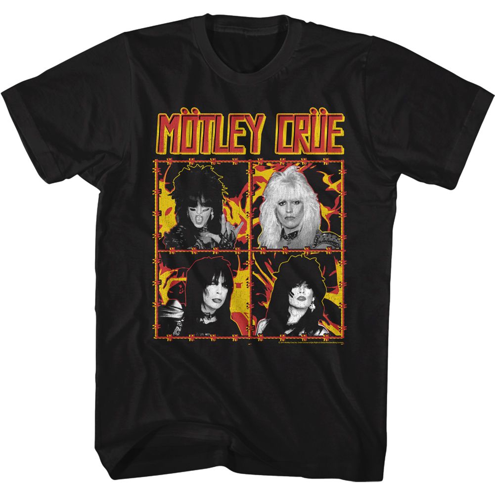 Wholesale Motley Crue Fire and Wire T-Shirt