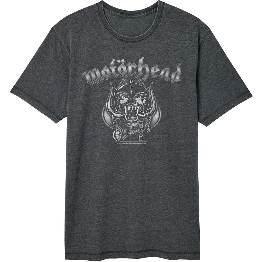 Wholesale Motorhead Warpig Heather Black Vintage Wash Premium Fashion Band T-Shirt