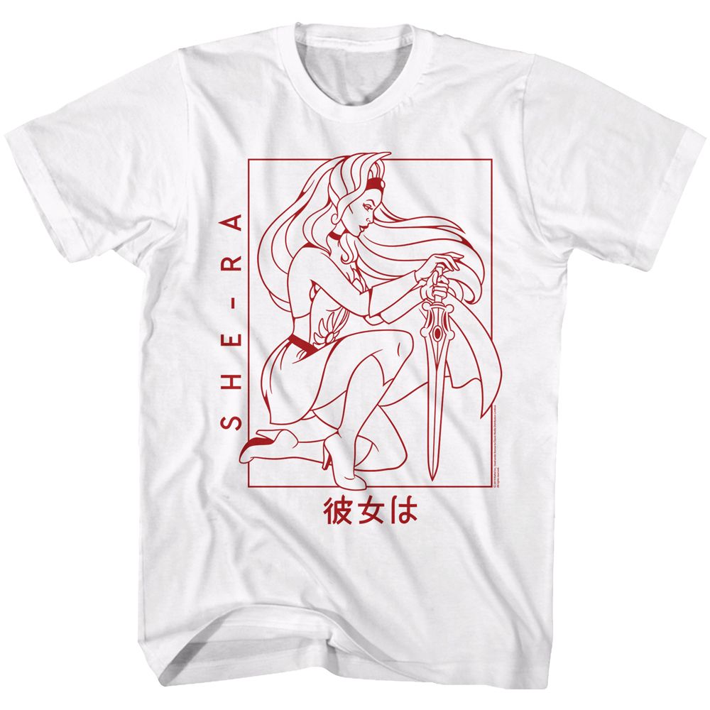 Wholesale Masters of the Universe Kanji-Ra White T-Shirt