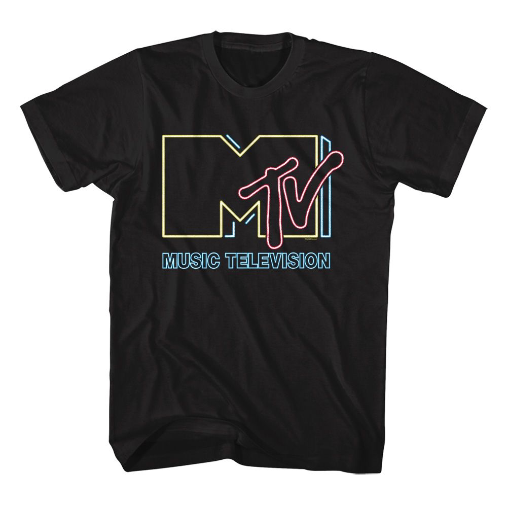 Wholesale MTV NEON SIGN LOGO T-Shirt
