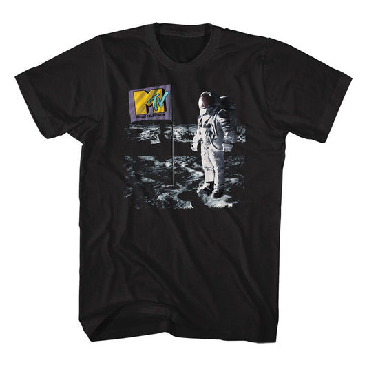 Wholesale MTV FLAG ON MOON T-Shirt