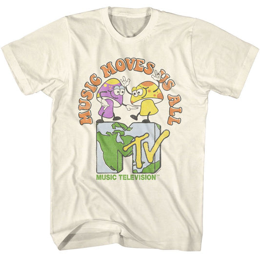 Wholesale MTV MUSIC MOVES US ALL T-Shirt