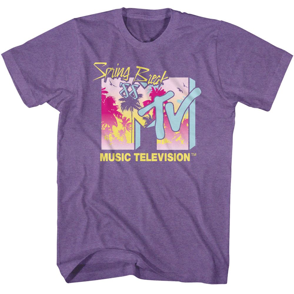 Wholesale MTV SPRING BREAK 88 PALM TREES T-Shirt
