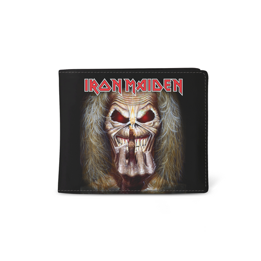 Wholesale ROCKSAX Iron Maiden Premium Wallet - Middle Finger
