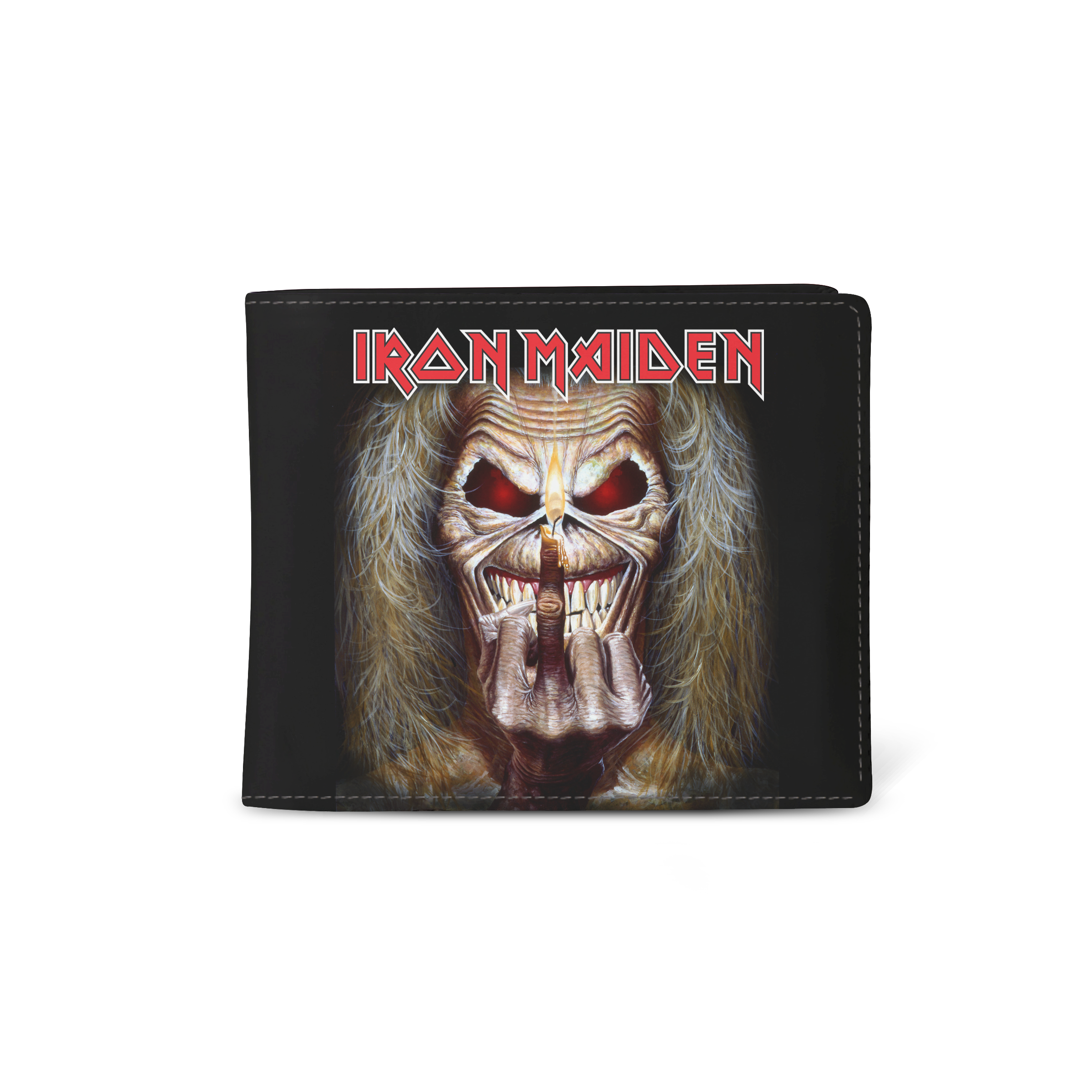 Wholesale ROCKSAX Iron Maiden Premium Wallet - Middle Finger