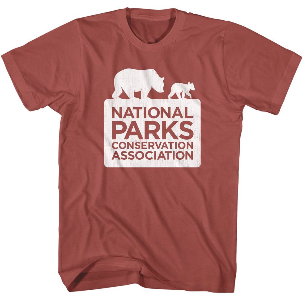 Wholeale NPCA-NATIONAL PARKS LOGO-TERRACOTTA ADULT S/S TSHIRT-S