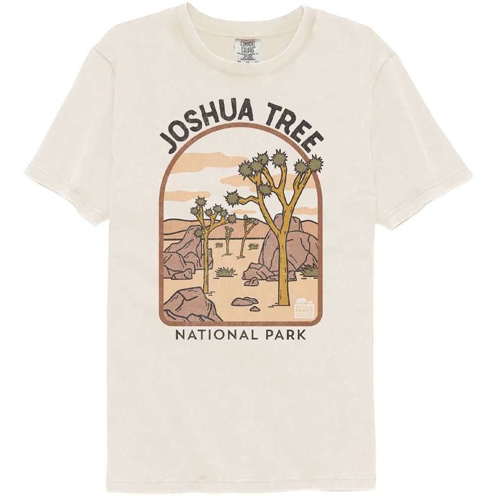 Wholesale Joshua Tree National Park Cartoon-Style Comfort Colors Premium Tee