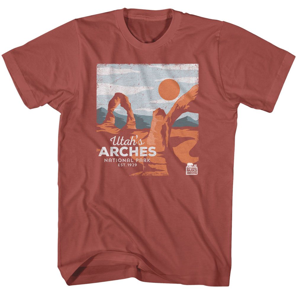 Wholeale NPCA-UTAHS ARCHES-TERRACOTTA ADULT S/S TSHIRT-S