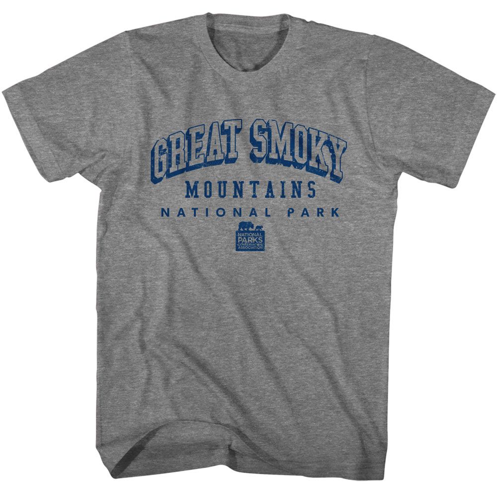 Wholeale NPCA-SMOKY MTN COLLEGIATE-GRAPHITE HEATHER ADULT S/S TSHIRT-S