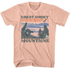 Wholeale NPCA-GSM BEAR AND MTNS-PEACH ADULT S/S TSHIRT-S