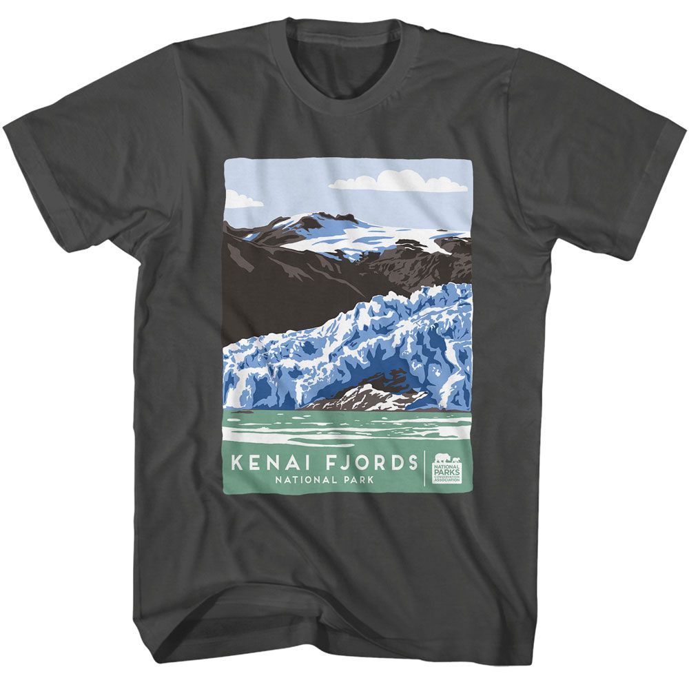 Wholeale NPCA-KENAI FJORDS-SMOKE ADULT S/S TSHIRT-S