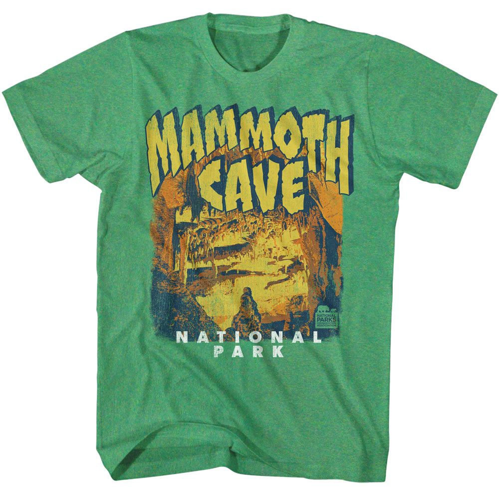 Wholeale NPCA-MAMMOTH CAVE-KELLY HEATHER ADULT S/S TSHIRT-S