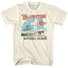 Wholeale NPCA-YELLOWSTONE ILLUSTRATION-NATURAL ADULT S/S TSHIRT-S